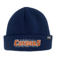 Wholesale Cheap High Quality BSCI Unisex Promotional Customized Flat Embroidery Knitted Acrylic Beanie With Cuff