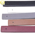 Good Selling Leather Belt Accessory Decorative Garment Handcrafted Brand Pu Waist Straps with Buckle