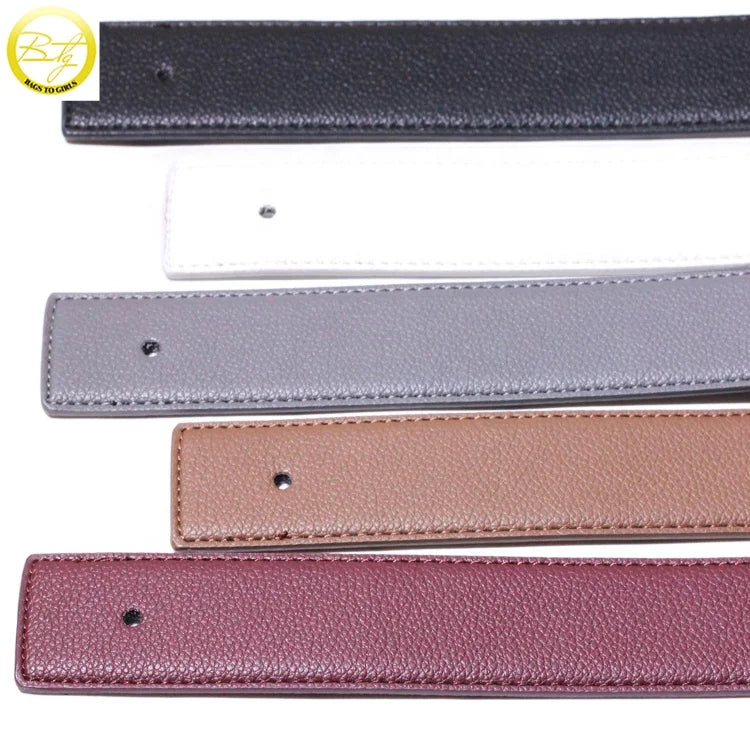Good Selling Leather Belt Accessory Decorative Garment Handcrafted Brand Pu Waist Straps with Buckle