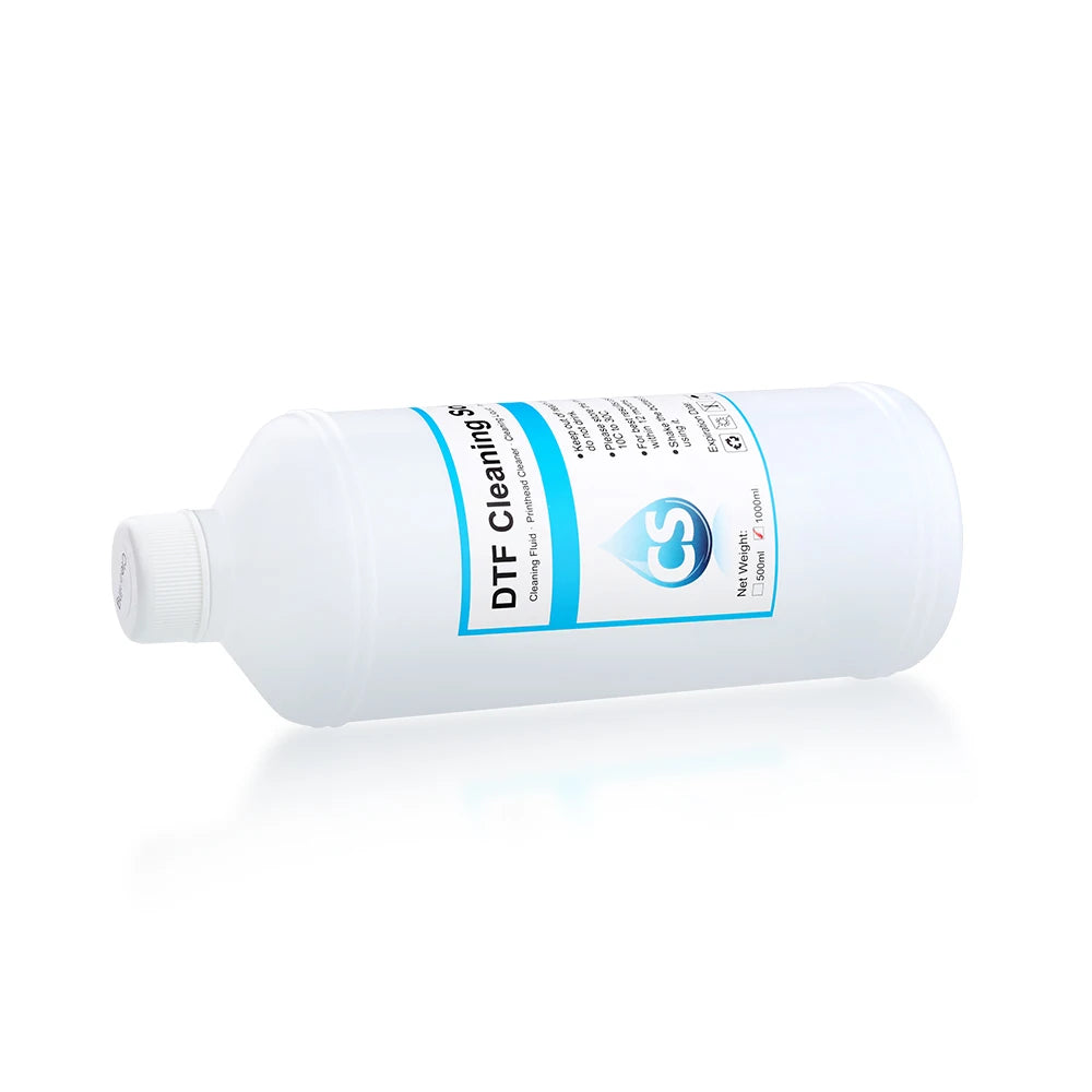 Ocbestjet 500ML/Bottle DTF Ink Cleaning Liquid for Epson Textile T-Shirt Printing DTF Film Printer