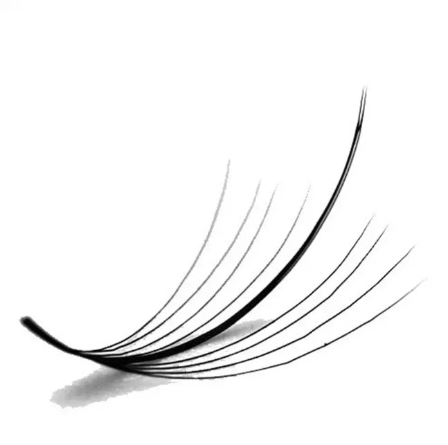 320 Fans Large Tray Heat Bonded Volume Fan Eyelashes Pointy Base Premade Fans Wholesale OEM 5D 7D Sample 3 Days