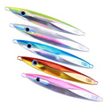 2024 New Jig Lures 80g  110g 130g 160g Jigging Lure Fast Sinking Metal Jig Tuna Lures Fishing Tackle Saltwater