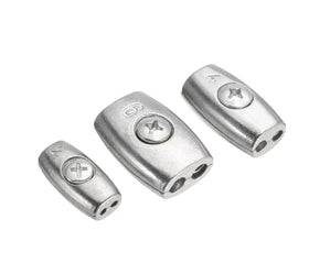 2mm 4mm 6mm 8mm Stainless Steel Oval Wire Electric Rope Clip Cable Clamp