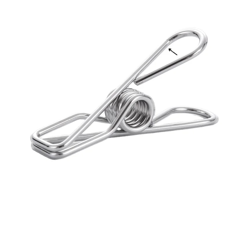 1 Factory Price Metal 316 Stainless Steel Towel Clips and Stainless Steel Clothes Peg Beach Chair Towel Clips and Towel Clip