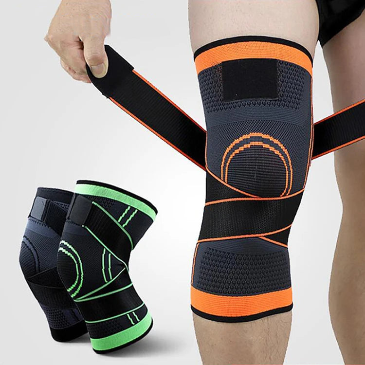 2022 Unisex Wholesale Neoprene Knee Brace with Custom Logo Adjustable Compression Elastic for Sports Breathable and Protective MegaBDM