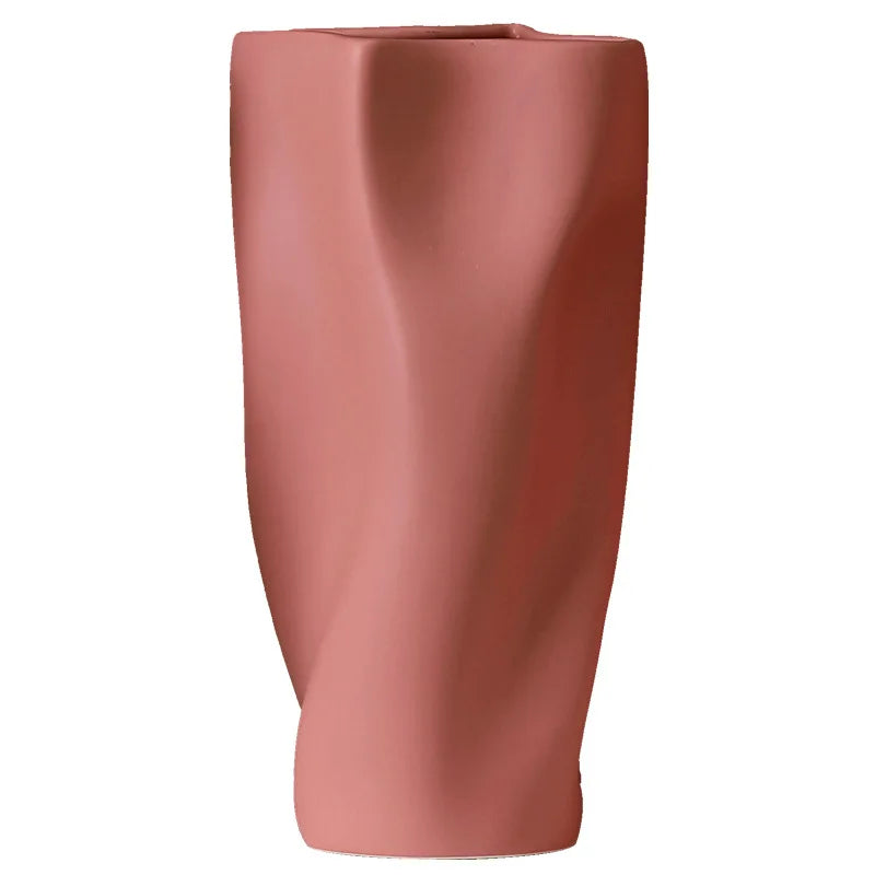 Custom modern nordic style creative gift home decoration fashion ceramic vase