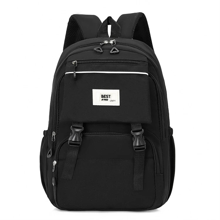 Custom Designer Cute Small Mini Printed Black Nylon Luxury College School Fashion Girl Bookbags