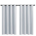 JA Custom Flame Resistant Curtain Fire Retardant Blackout Curtains Light Beige Panel Safety Life for Livingroom Office Hotel