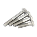DIN931 A2-70 304 Stainless Steel Partially Threaded Hexagon Head Bolt Plain Finish Half Threaded Bolt M6 Metric in Stock