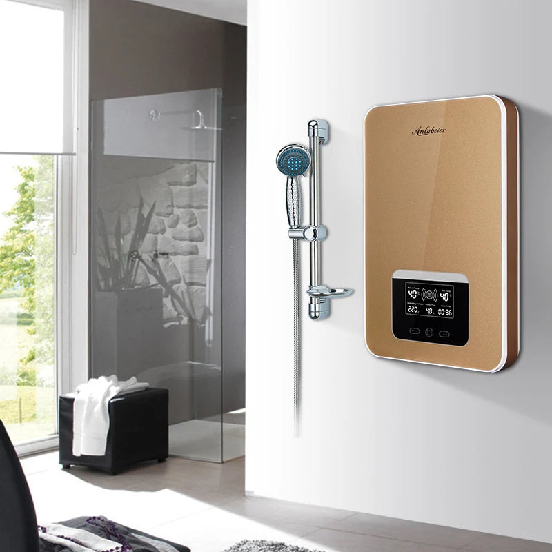 7000W 8000W Kitchen Bathroom Under Sink  Portable Heating Shower Electric Instant Hot Water Heater