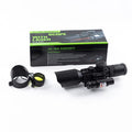 Factory Tactical Optics Sight M9 3-10x42EG Scope Illuminated Sight With Red Laser Fit 11mm/20mm Mount MegaBDM