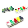 Five Styles Set Box Soft Frog Lure Contains Ducks Mice Frogs Toads Soft Tube Bait Plastic Fishing Lure Frog Lure