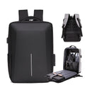Men's New Fashion Laptop Business Large-capacity Waterproof Travel Backpack USB Charging Laptop Anti-theft Bag Backpack