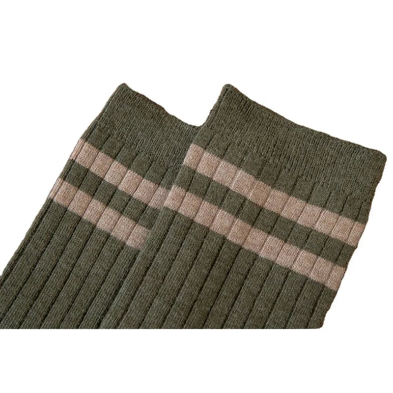 WUYANG FACTORY Autumn Winter Wholesale Men Thick Breathable Mid Tube Crew Cotton Socks