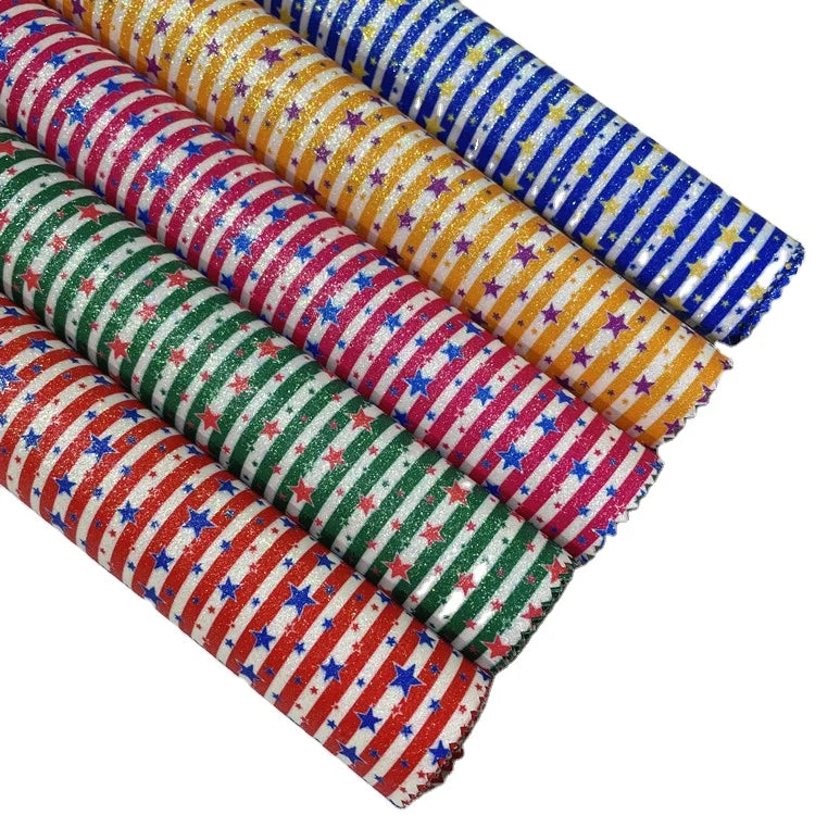 Glitter leather Faux Lather Sheets Earring Jewelry Making Sewing Shoe Making and Craft Making