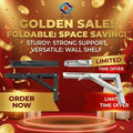 G18 Heavy-Duty Corner Wall Table Shelf Soft-Closing Mechanism for Home Bathroom Living Room School Hospital Furniture Hinges
