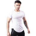 Men's Summer Reversible Quick Dry Breathable Spandex Fitness Gym Workout T-Shirt Crew Neck Short Sleeve Wholesale Custom Printed