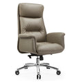 Modern Synthetic Leather Lift Chair with Headrest High Back Executive Office Chair Adjustable Height