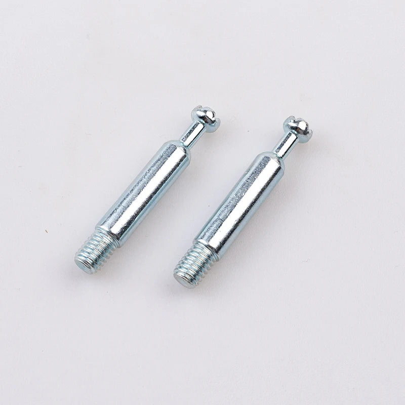 Furniture Screw 3 in 1 M6 Zinc Plated Connector Screw Connecting Bolt