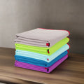 Wholesale Custom Logo Microfiber Sports Gym Towel Super Absorption Suede Quick Dry Workout Towel