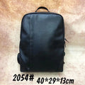 Andong Leather Backpacks for Men Genuine Cow Leather Vintage Fashion Shoulder Bag Business Male Travel Cool Backpacks 2054