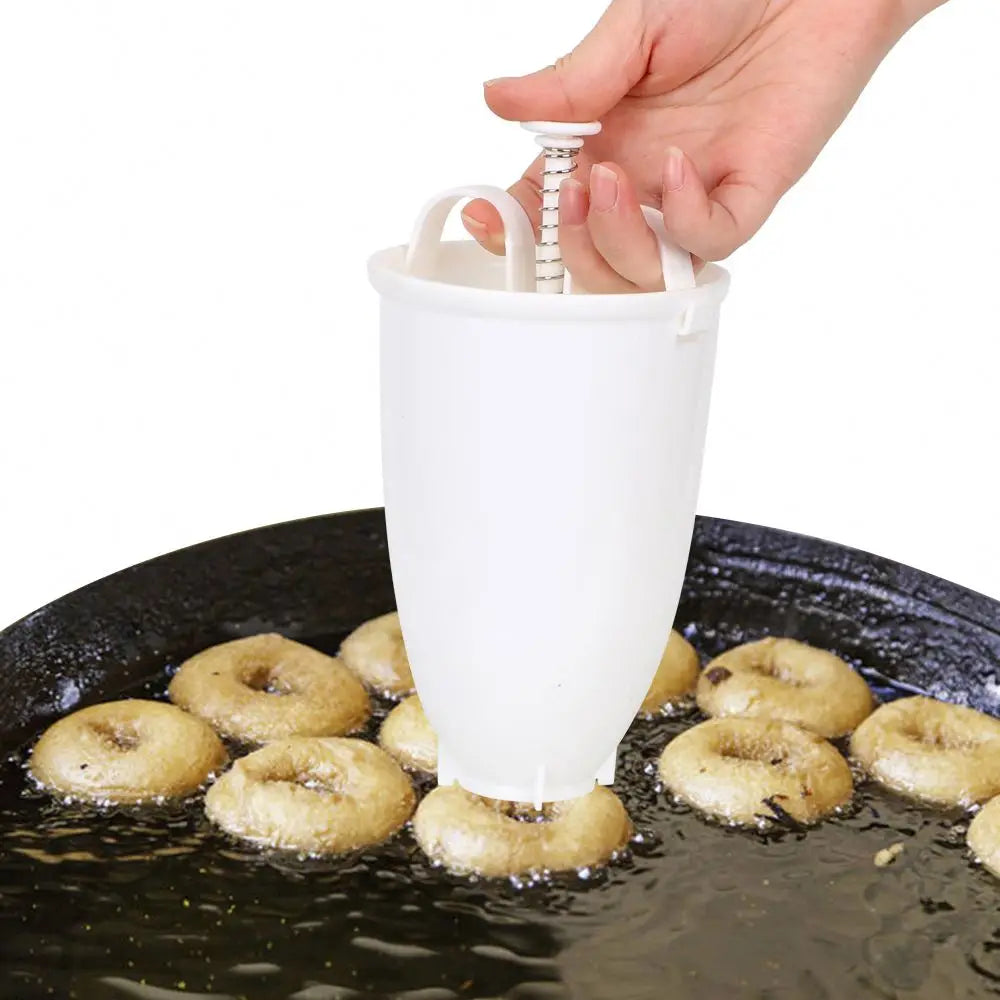 Plastic Light Donut Making Popular Creative DIY Weight Donut Maker Waffle Doughnut Machine Artifact Fast Easy Donut Mould
