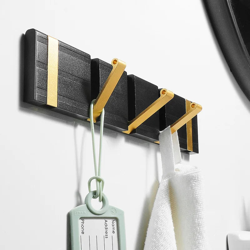 Zuogang Quality Wholesale Coat Hat Bathroom Kitchen Hook Metal Wall Strong Folding Clothes Hook