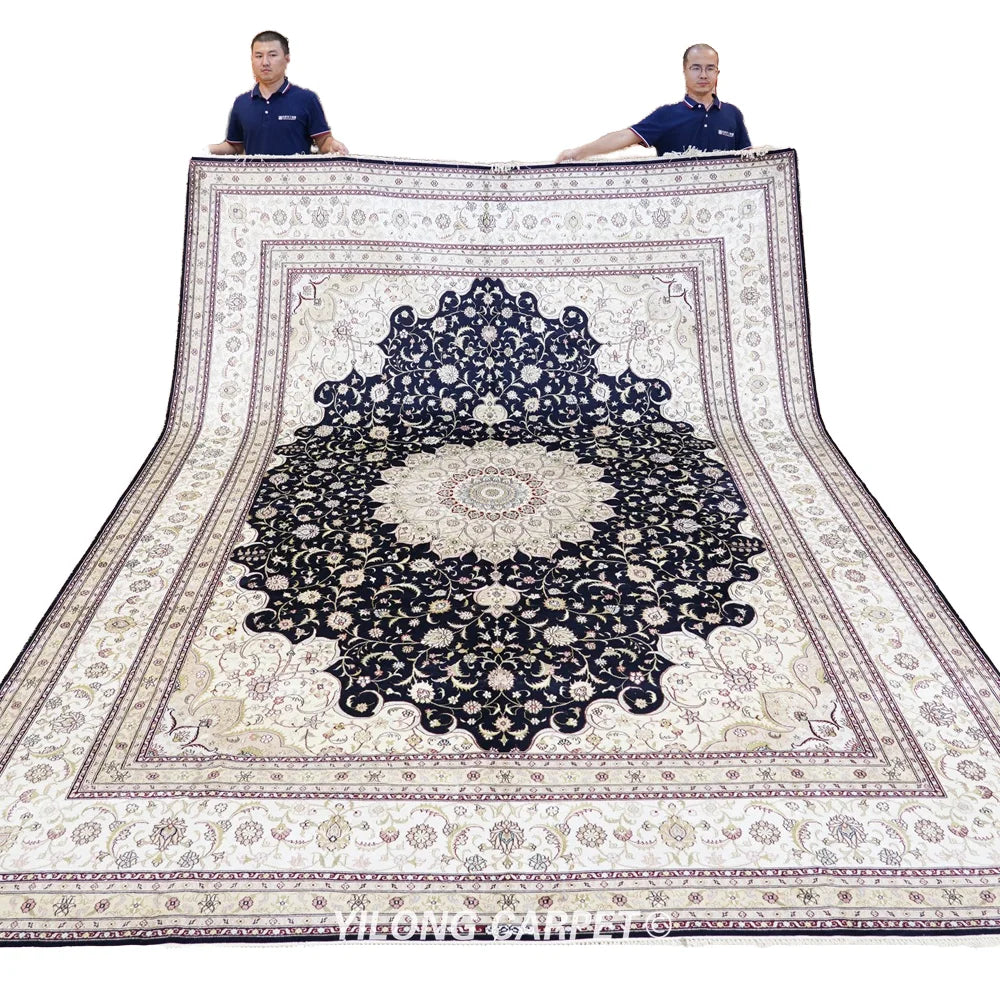 Modern 3D Heavyweight Crystal Velvet Stain Resistant Cushioned Anti-Slip Backing Floor Carpet Novelty Machine-Made Area Rug Set