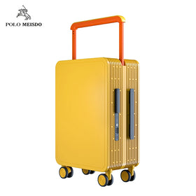 2024 Leavesking New Design Colorful Wide Handel Trolley Suitcase PC Luxury Travel Luggage with Spinner Wheels