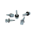 Zinc Plated DIN7504 Self Drilling Screw with Rubber Washer ANSI Standard Metric Measurement System