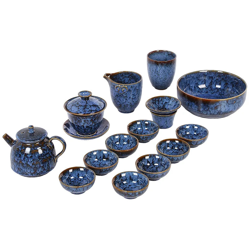 Custom Wholesale Hot 300 ml Japanese Style Teapot and Cup Set Multiple Color Coffee & Tea Sets Business Gift Set