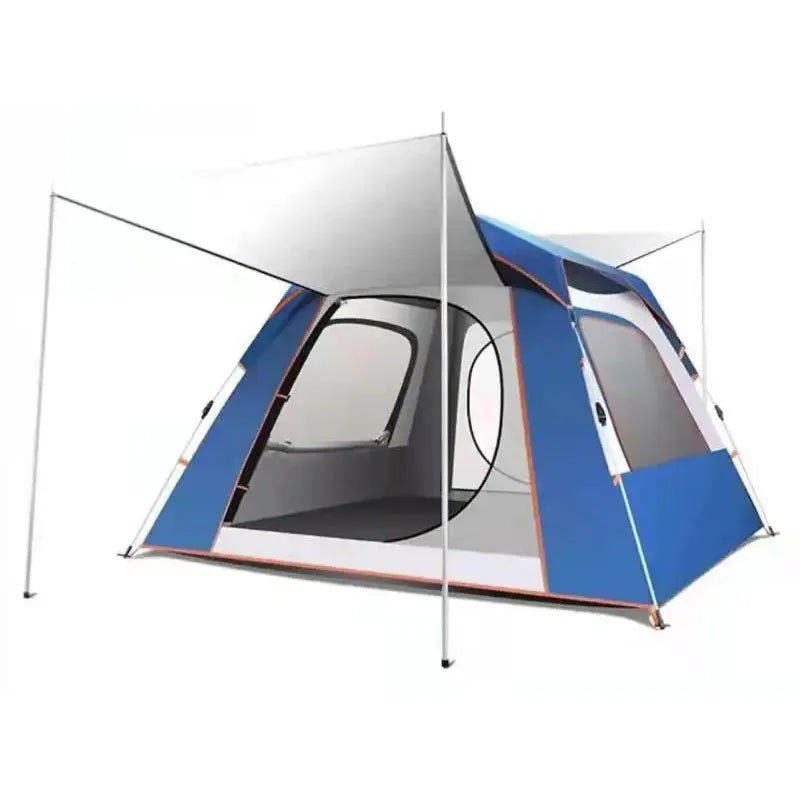 Custom Wholesale Waterproof Sunscreen Park Hiking Picnic Family 4 Person Automatic Tents for Camping Outdoor