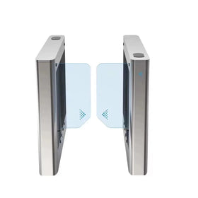 OUTUS Flap Barrier Gate with Car Parking Ticket Machine Swing Barrier Gate with Qr Code Reader for Kids