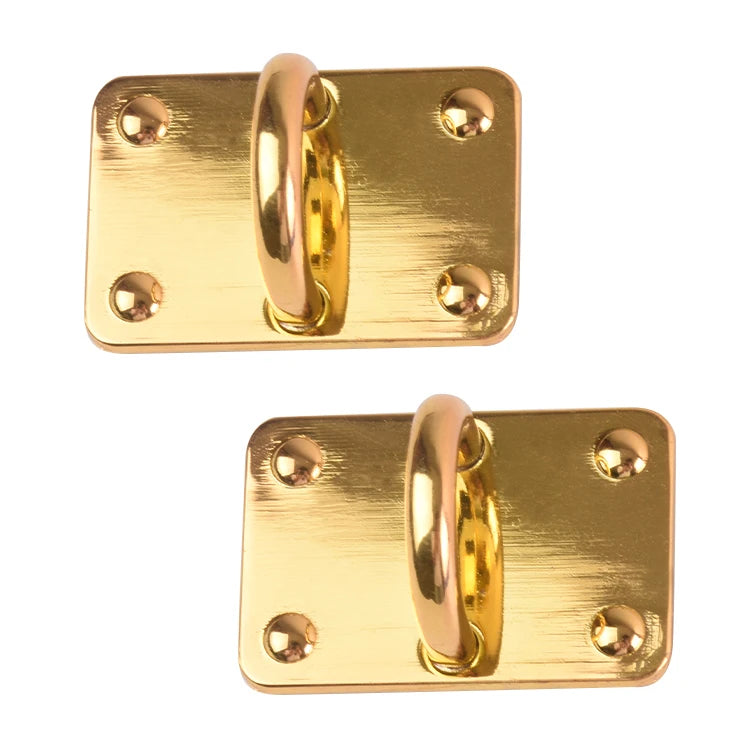 Factory Supply Metal Arch Bridge Buckle Rectangle Shape Bag Side Clip Clasps for Bags Connector Hook DIY Decoration Accessories