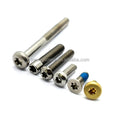 Wholesalesm1 M1.2 M2 Pan Head Cross Stainless Steel Titanium  Torx  Screw Mini Small Size Micro Screw for Phones Watch Glasses