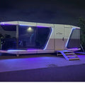 Luxury Modern Prefabricated Mobile Prefab Camp Space Capsule Container Houses Homes with Kitchen