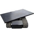 Factory Supply Remote Control Rubber Track Undercarriage Durable for Transport Crawler Chassis Certified Manufacturing Plant