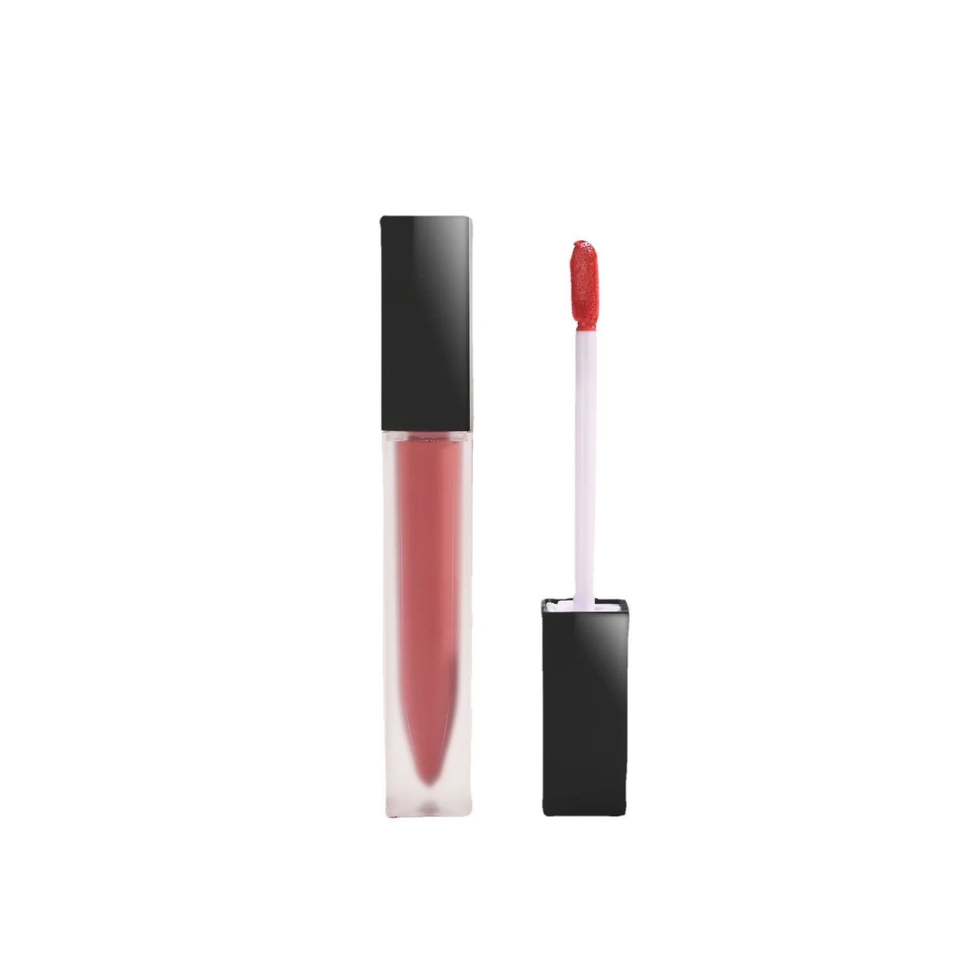 Private Label No Stickiness Matte Finish Vegetarianism Cruelty-free Lip Gloss Natural Long Lasting Waterproof Liquid Lipstick