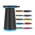 Outdoor Travel Portable Plastic Telescoping Base Incredible Retractable Folding Chair Stool for Camping