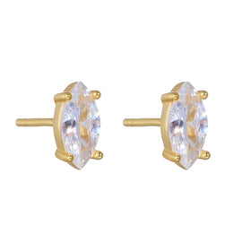 925 Sterling Silver Huggie Hoop Earrings for Women with Sparkling CZ Stones