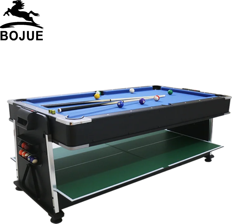 Wholesale Modern 7ft 4-in-1 Game Table Hot-Selling Indoor Sports Equipment Pool Air Hockey Ping-Pong Snooker MDF Slate MegaBDM