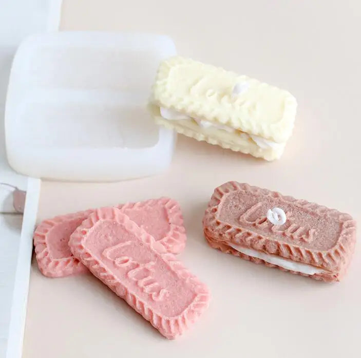 HY Diy Cream Glaze Cake Candle Mold Cookie Circle Decoration Silicone Mold for Chocolate Biscuit Fondant Cake Decoration