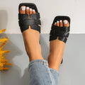 Wholesale Beach Sandals Indoor Outdoor Flip Flops Ladies Flats Open Toe Shoes New Stylish Classic Flat Women's slippers
