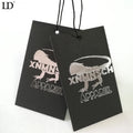 Luxury Custom Lace Paper Hang Tag Hanging Tags Clothing Labels Garment Accessories Apparel Label Hang Tags with String