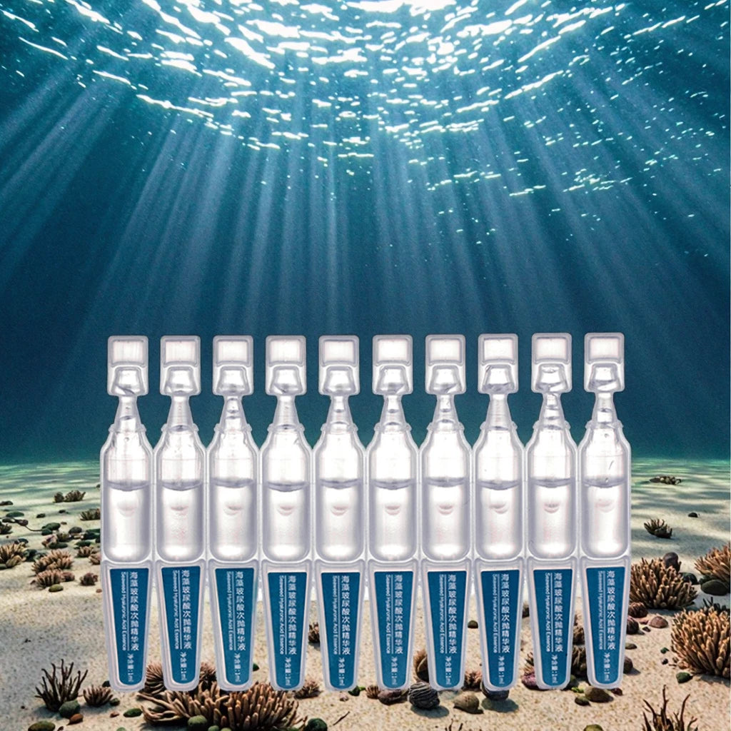Private Label Wholesale OEM ODM Herbal Hyaluronic Acid Serum Liquid Moisturizer Anti-Aging Anti-Wrinkle for Women Face Use Bulk
