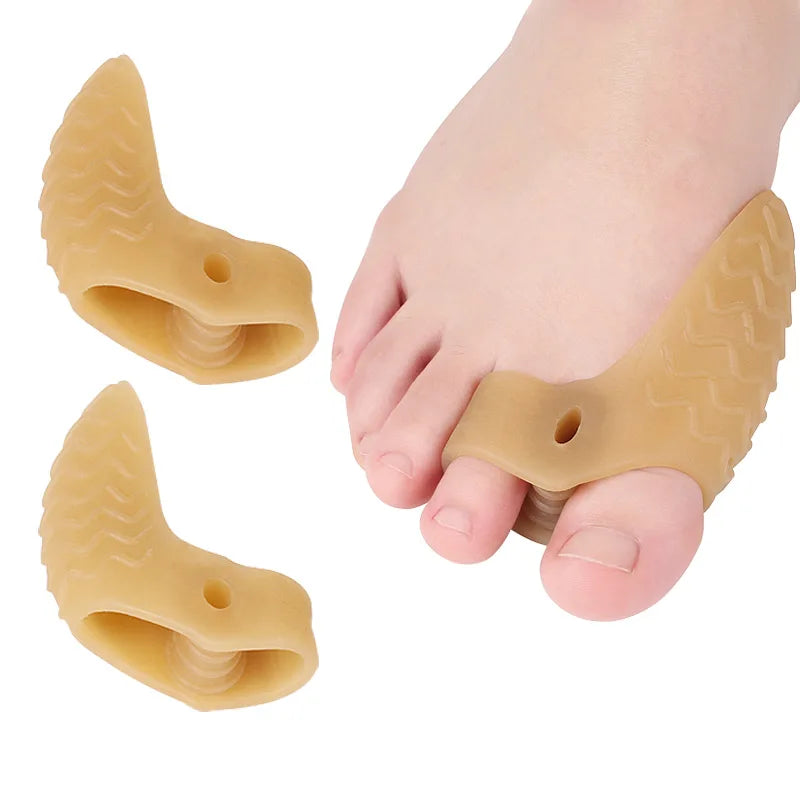 SEBS Bunion Corrector Cushion Pads Big Toe Protector for Foot Pain Relief Effective Calluses Corns Separator
