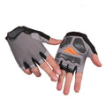 Custom logo Cycling Training Sports Fingerless Gloves Mountain Bike Riding Gloves Anti-Slip Bike Gym Gloves