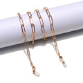 ZICHUAN ZC-20927 Women's Sunglasses & Glasses Metal Link Chain Eyewear Lanyard Necklace Strap 70cm Gold