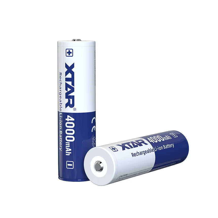 XTAR Customized Ultrafire ODM OEM Lithium Li Ion Protected Type 18650 3.6V 4000mAH Rechargeable Battery