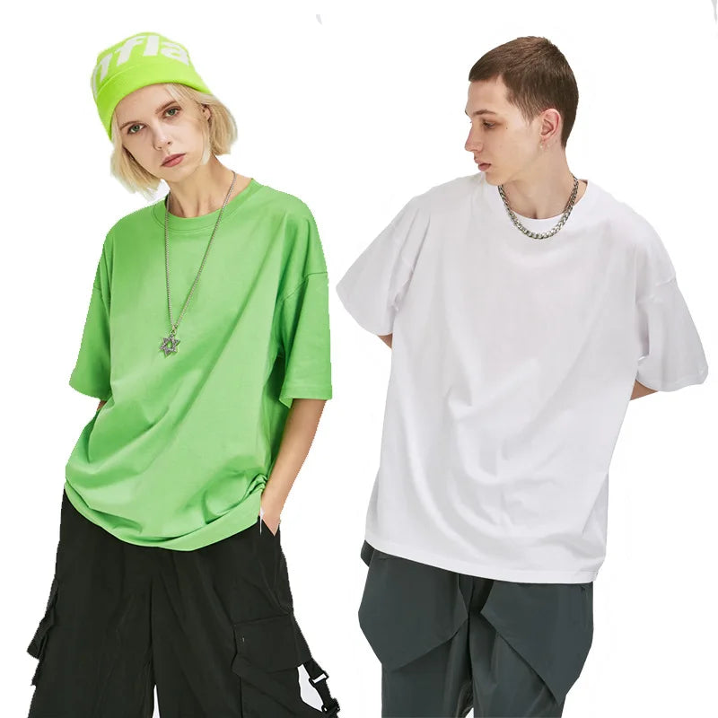 2022 Custom Oversized Tshirt Fashion Streetwear T-shirt 230 Gsm Cotton t Shirt OEM Tshirts With logo Custom logo Printed